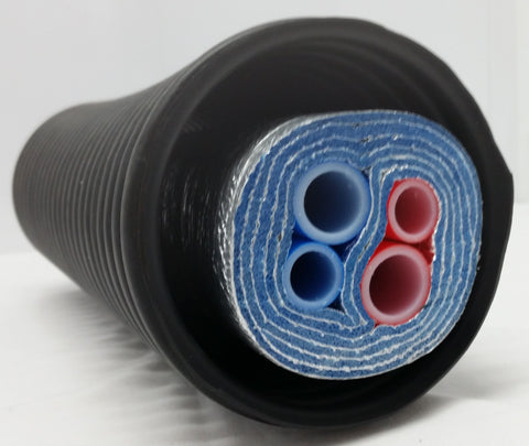 Insulated Pipe 5 Wrap (2) 1 1/4' Oxygen Barrier (2) 3/4" Oxygen Barrier lines