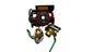 3 speed Circulating Pump With Cord 20 GPM with (2) 1" Flanged Ball Valves