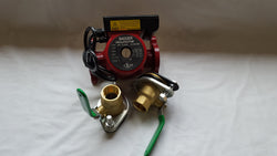 3 speed Circulating Pump With Cord 20 GPM with (2) 3/4" Flanged Ball Valves